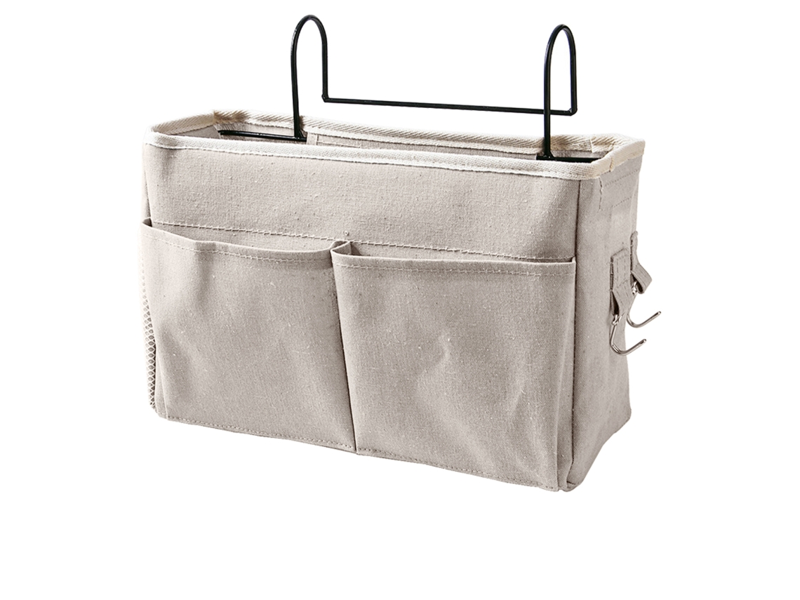 Bolsa Organizadora Suspensa Com Bolsos Para Cama Sofá Dormitório