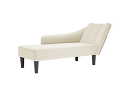 Chaise Lounge, Chaise Lounges Vidaxl Creme Veludo