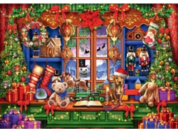 Quebra Cabeça Natalino De 2000 Peças Da Bluebird Puzzle A Velha Loja De Natal