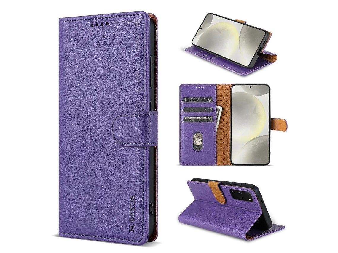 Capa De Celular De Couro Liso N.bekus Csj-p1