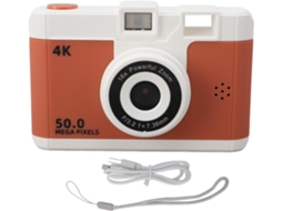Câmera Digital de 50 Mp com Resolução 1080p, Zoom de 8x e Tela de 2,4 Polegadas. SFUSHOS