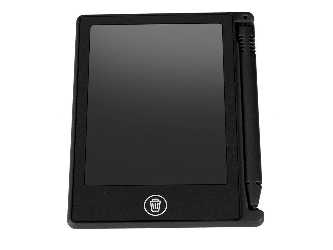 Tablet De Escrita Lcd 4,5 Polegadas Para Crianças, Preto Aquaforge