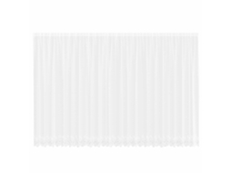Maison Exclusive - Cortina De Renda Com Cortinas Branco 200 X 600 Cm Poliéster