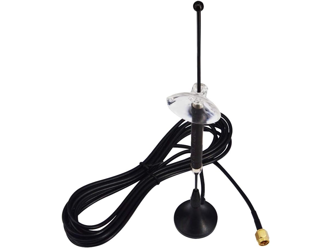 Antena 4g Lte De 10dbi Com Conector Sma E Base Magnética, Cabo Rg174