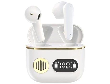 Auriculares Yyk Intra HBQ Bluetooth Branco