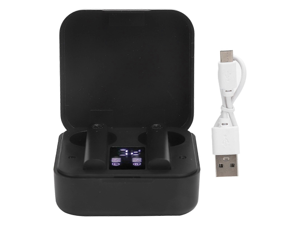Fones De Ouvido Bluetooth V11 Tws, Fones De Ouvido Sem Fio Binaurais Com Tela Sensível Ao Toque De Led Para Esportes, Pretos Ly Ebike
