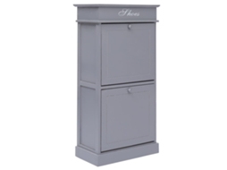Shoe Cabinet, Shoe Cabinets Vidaxl Cinzeto Madeira (n/a)