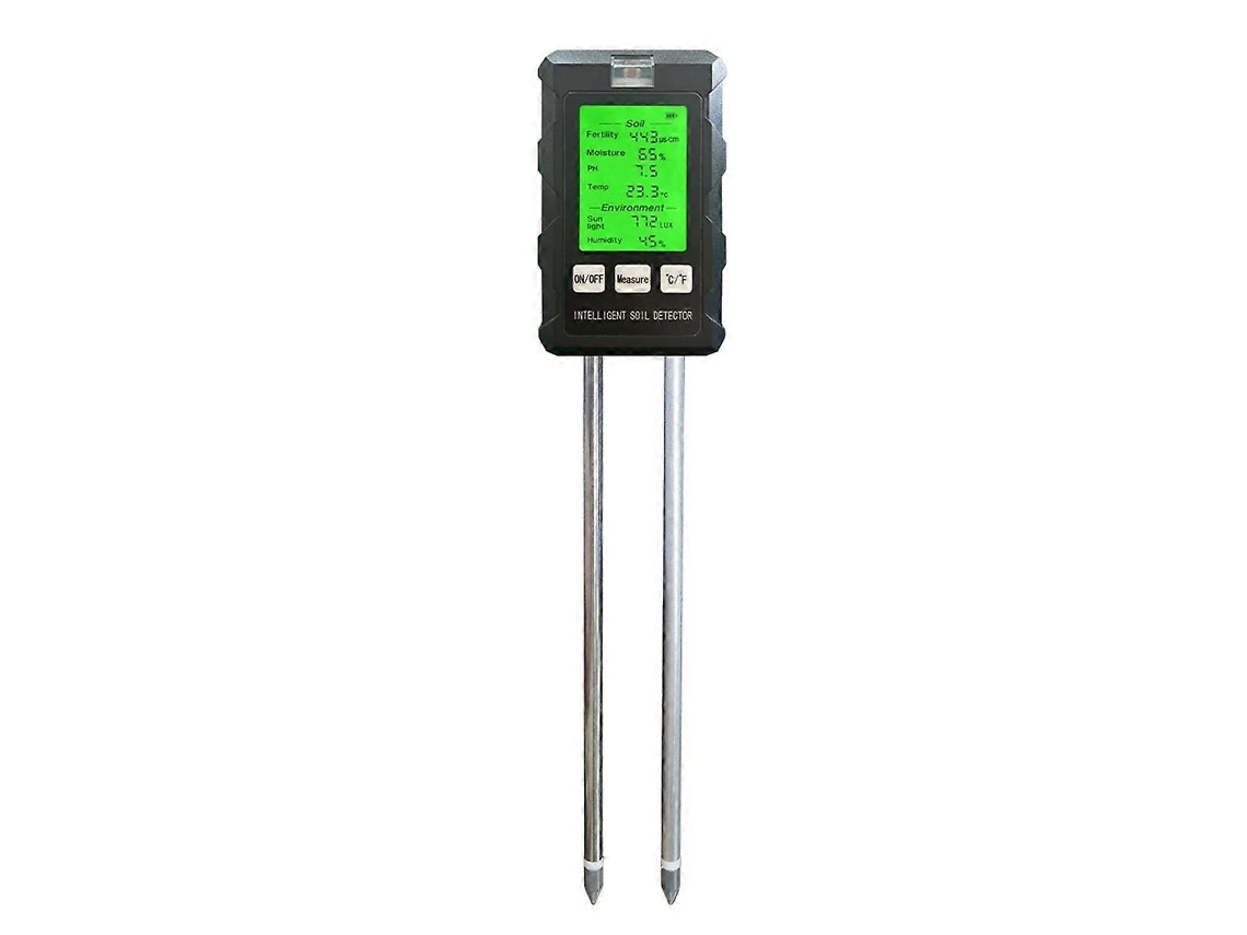 Analisador De Solo Multifuncional 6 Em 1 Mede Ph, Temperatura, Umidade E Detecta A Presença Luz Solar. Lgl Aquaforge