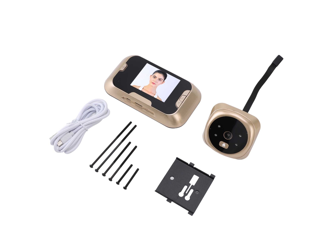 Câmera de Buraco de Olho com Visão Noturna Infravermelha Primerox