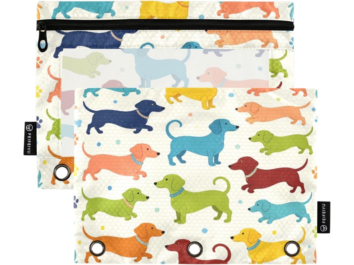 Sacolas De Poliéster Resistentes A Rasgos Com Janela Frontal Transparente