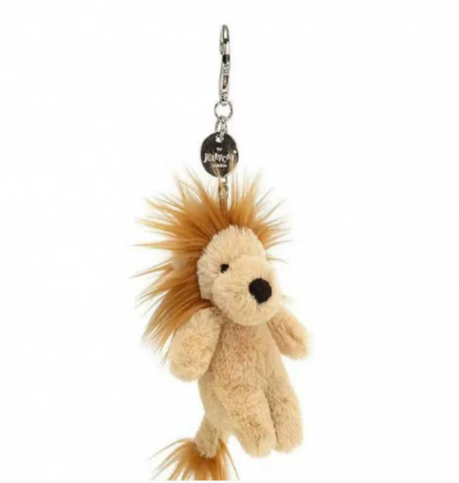 (leão) Chaveiro De Pelúcia Fofo, Pingente De Brinquedo Macio. Decoração Para Bolsa.