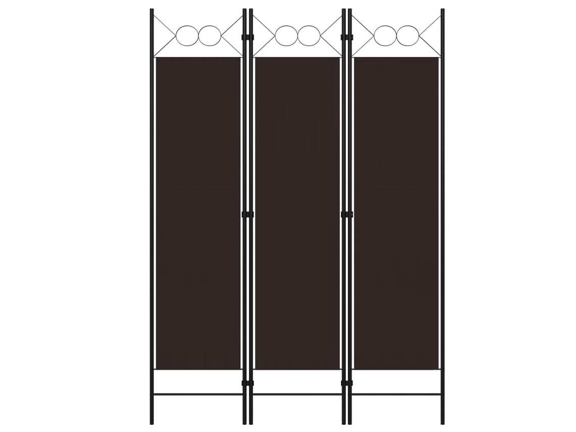 Room Divider, Room Dividers Vidaxl Marrom Tecido (n/a)
