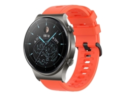 Pulseira De Silicone Macio De Cor Sólida Para Huawei Gt2 Pro 22mm