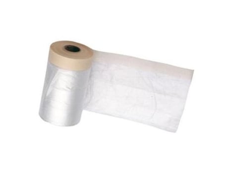 Plastico protector 600mmx20mt con cinta pintor