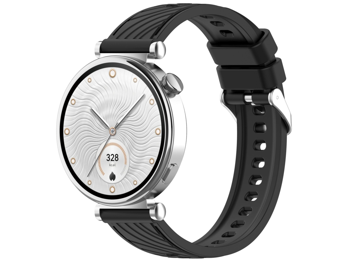Pulseira de Silicone Texturizada Compatível com Huawei Watch Gt5, Samsung e Garmin 18/20/22mm CHABERLU