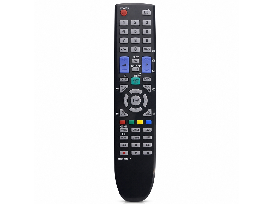 Comando À Distância Para Tv Compatível Com Samsung Bn59-00901a