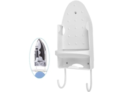 Mesa de Engomar Linjou, Suporte Elétrico de Parede para Ferro, Branco | S/MARCA