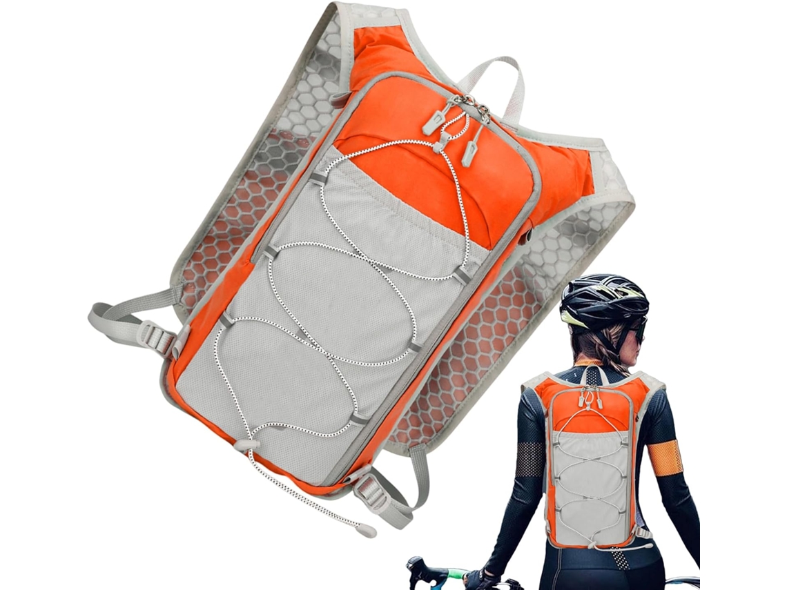 Mochila de hidratação para corrida, mochila de água para corrida, mochila de água para maratonistas À Prova