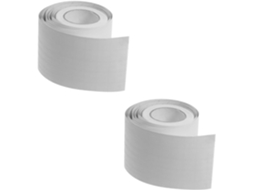 Conjunto De 2 Adesivos Flexíveis Autoadesivos Para Rodapé, Ideais Para Decoração E Acabamento.