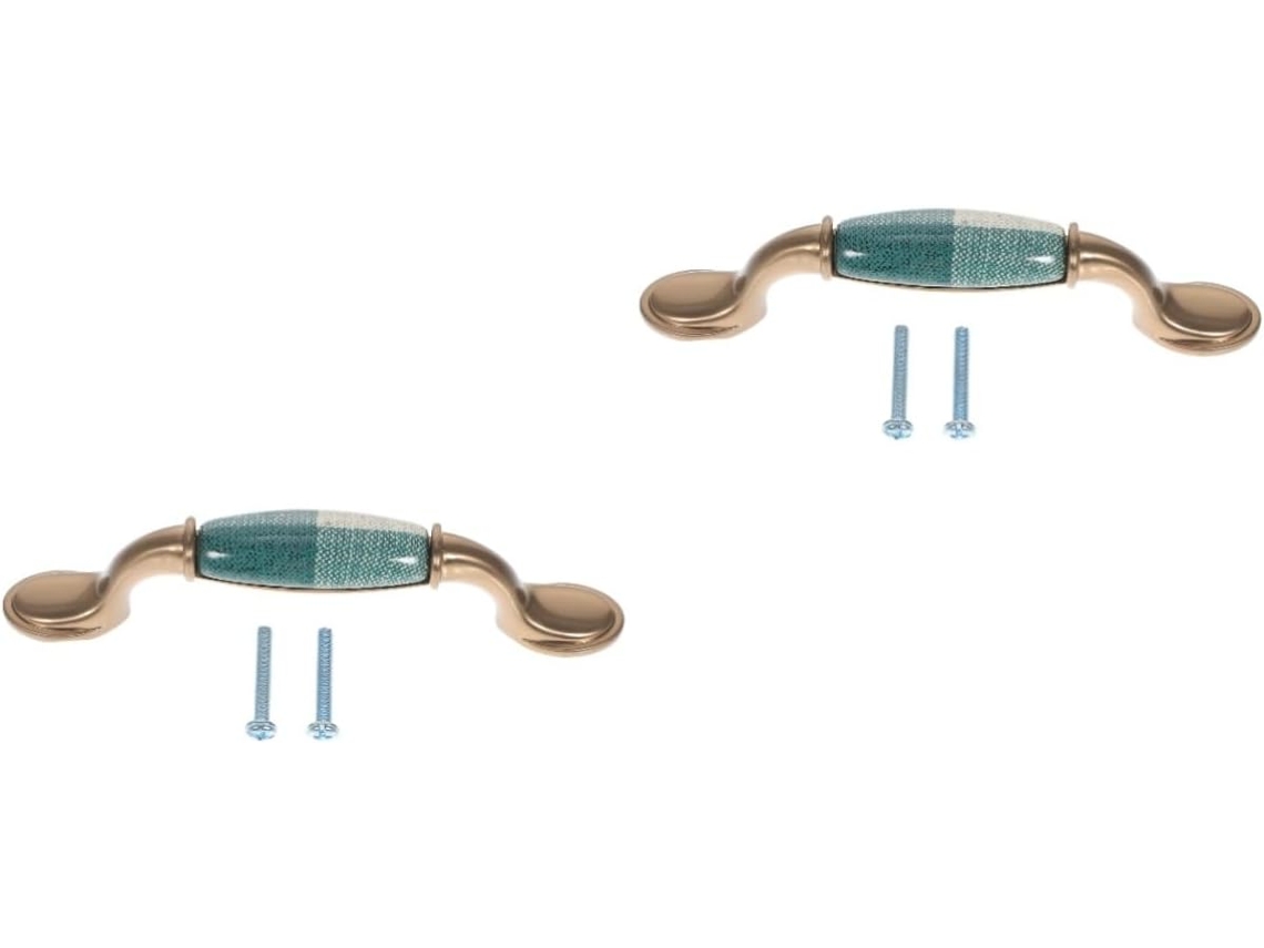 Gadpiparty Conjunto De 2 Puxadores Decorativos Para Armários, Cômodas E Guarda Roupas