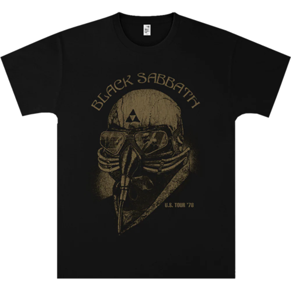 Black Sabbath Vintage Us Tour 1978 T-shirt Unisex Rockinstone Size:xl