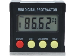 Mini Clinômetro Digital Com Visor, Medidor De Ângulo Para Marcenaria, Construção E Mecânica, Sem Bat Gokoco