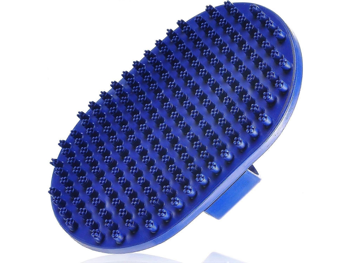 Escova Borracha Banho Pet Shampoo Remove Pelos