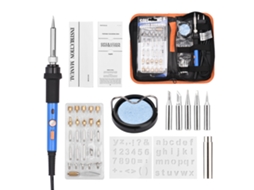 Kit de Solda e Queima de Madeira 38pcs | S/MARCA