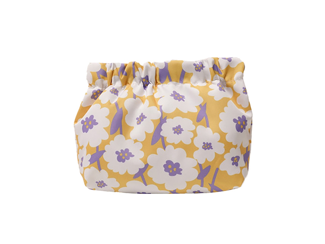 Bolsa de Maquiagem Mini À Prova D'água Estampada Shrapnel para Cosméticos e Batons