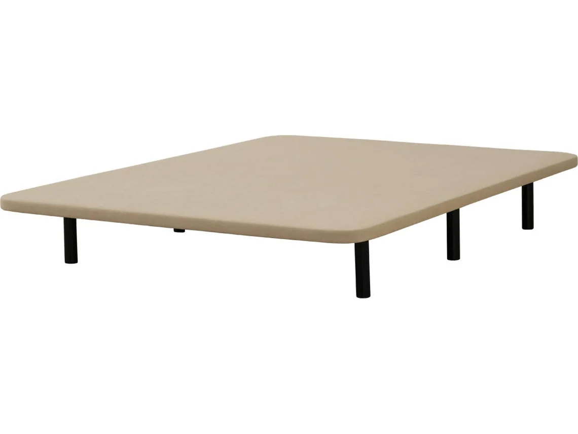 Base Fixa Estofada DORMUS Tapi Bege (140x190 cm)