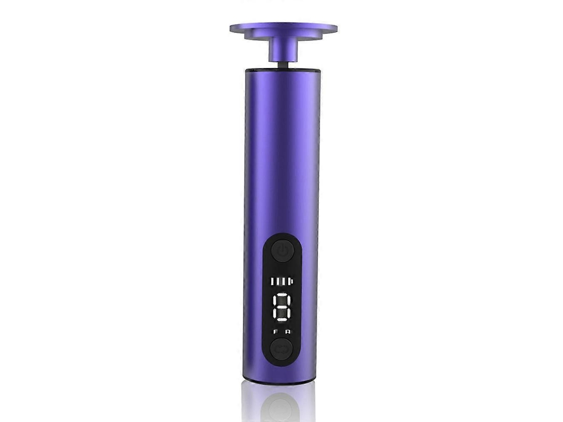 Lixadeira Elétrica Para Pés E Unhas, Cor Roxa, Ajustável, Multifuncional