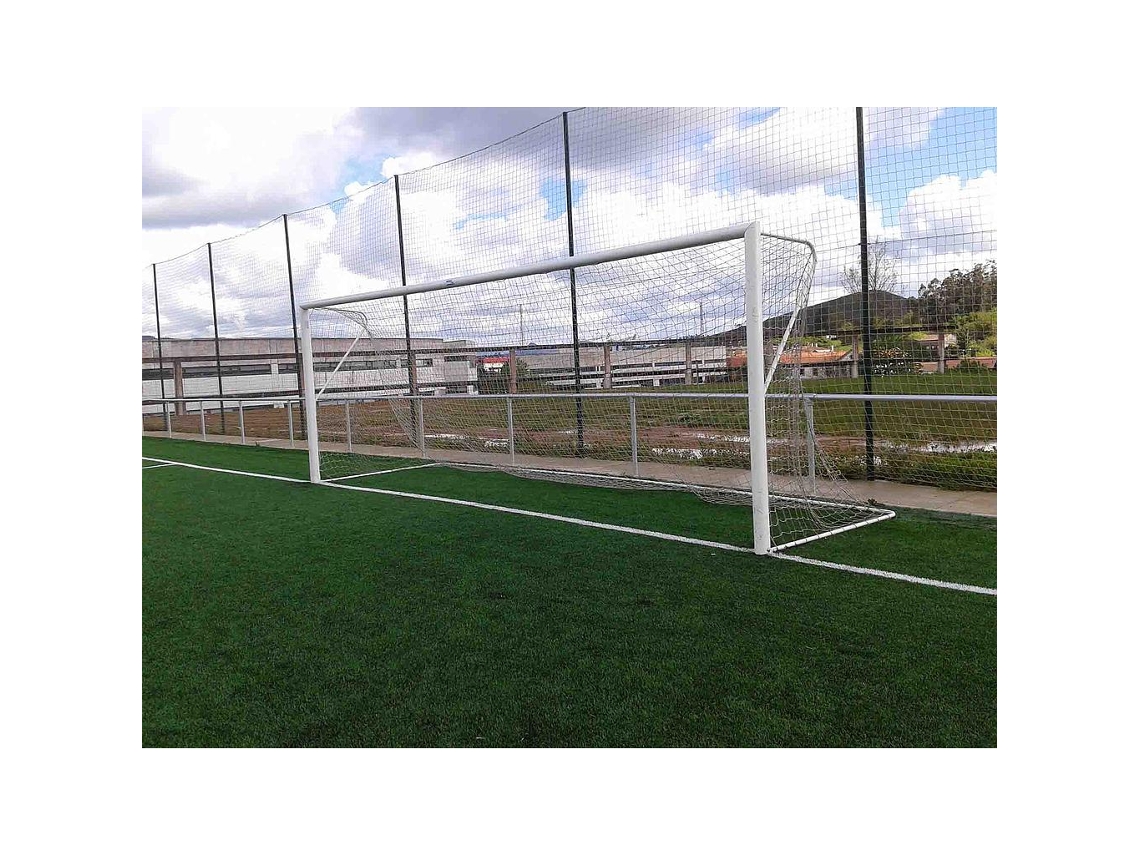 Softee Bases De Jogo Para Gol Futebol 7 - Tubo De Aço 33mm Com Dobradiça Multicolorido