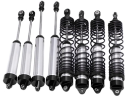 Kit de amortecedores em alumínio para carros RC SFUSHOS