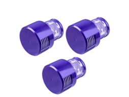 Unidade de filtro lavável para aspirador de pó Dyson V10 Sv12 Cyclone Animal Absolute Total Clean (pacote com 3)