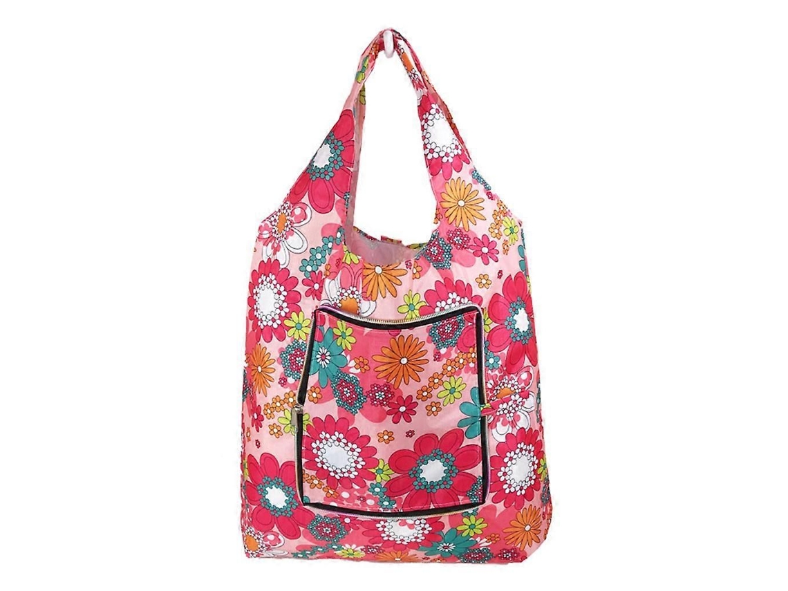 Sacolas de Compras Dobráveis ​​e Práticas, com Impressão, Reutilizáveis, para Guardar e Reciclar. GOKOCO