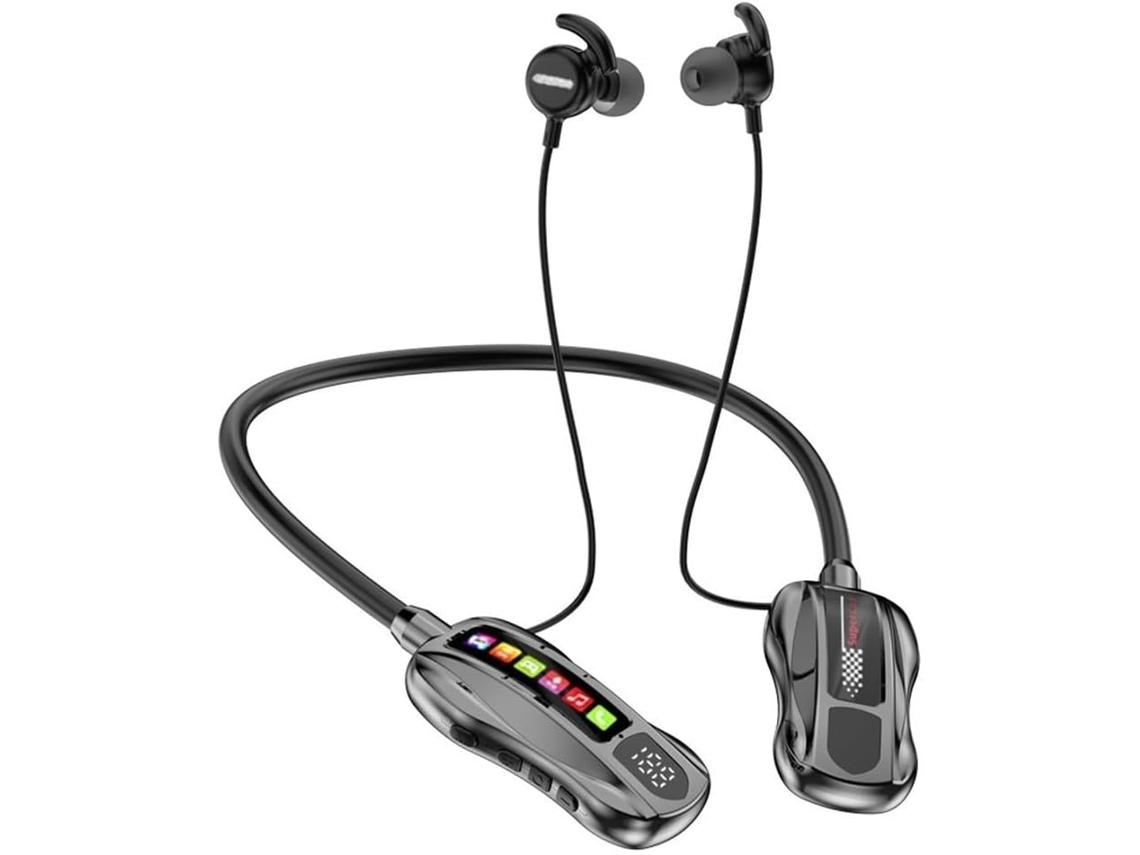 Fones De Ouvido Sem Fio M101s Com Faixa Para Pescoço, 20 Horas