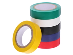 6 Rolos De Fita Isolante Elétrica Em Pvc, Cores Vibrantes, Resistente A Altas Temperaturas, Ideal Para Eletricistas