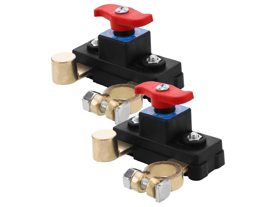 Conjunto De 2 Conectores De Bateria Anti-vazamento Para Camping, Carro, Barco E Caminhão.