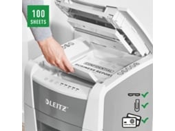 Destruidora Automática LEITZ IQ S.  Office 100 (100 folhas - Capacidade: 34 L)