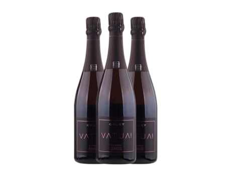 Espumante rosé COLET Vatua Rosé Clássic Merlot Extra Brut Penedès (0.75 L - 3 Unidades)