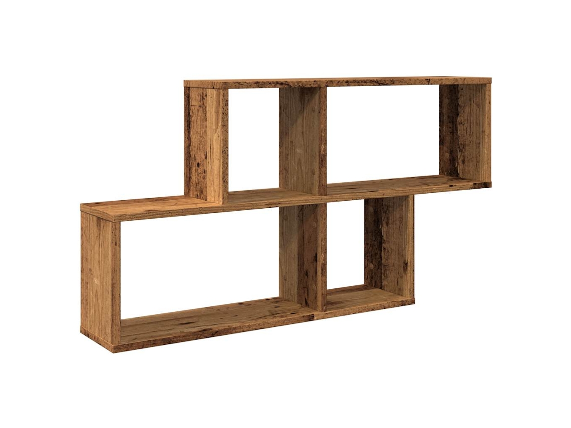 Wall Shelf, Wall Shelves Vidaxl Marrom Madeira Processada (n/a)