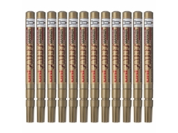 Marcador Permanente UNI-BALL Paint Px-21L Ouro 12 Unidades