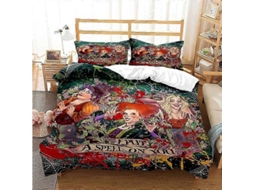 Conjunto De Cama De 3 Peças Hocus Pocus Witch Winifred Impresso Em 3d Para Halloween E Natal Olysi Shop