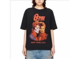 David Bowie New York City T-shirt Classic Unisex Adults Size:l