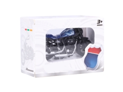 Mali brinquedo de Moto de Liga Modelo Altamente Simulado Veículo de Tração Retrátil para Crianças Azul
