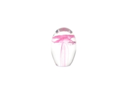 Pisappel Medusa BY SIGRIS Viol Vidro 6X4X4Cm Rosa