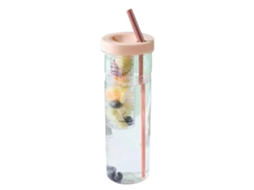 Garrafa de Água com Infusor de Frutas Portátil