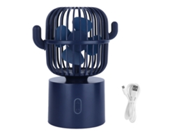 Ventilador Mini Cactus Usb Recarregável | S/MARCA