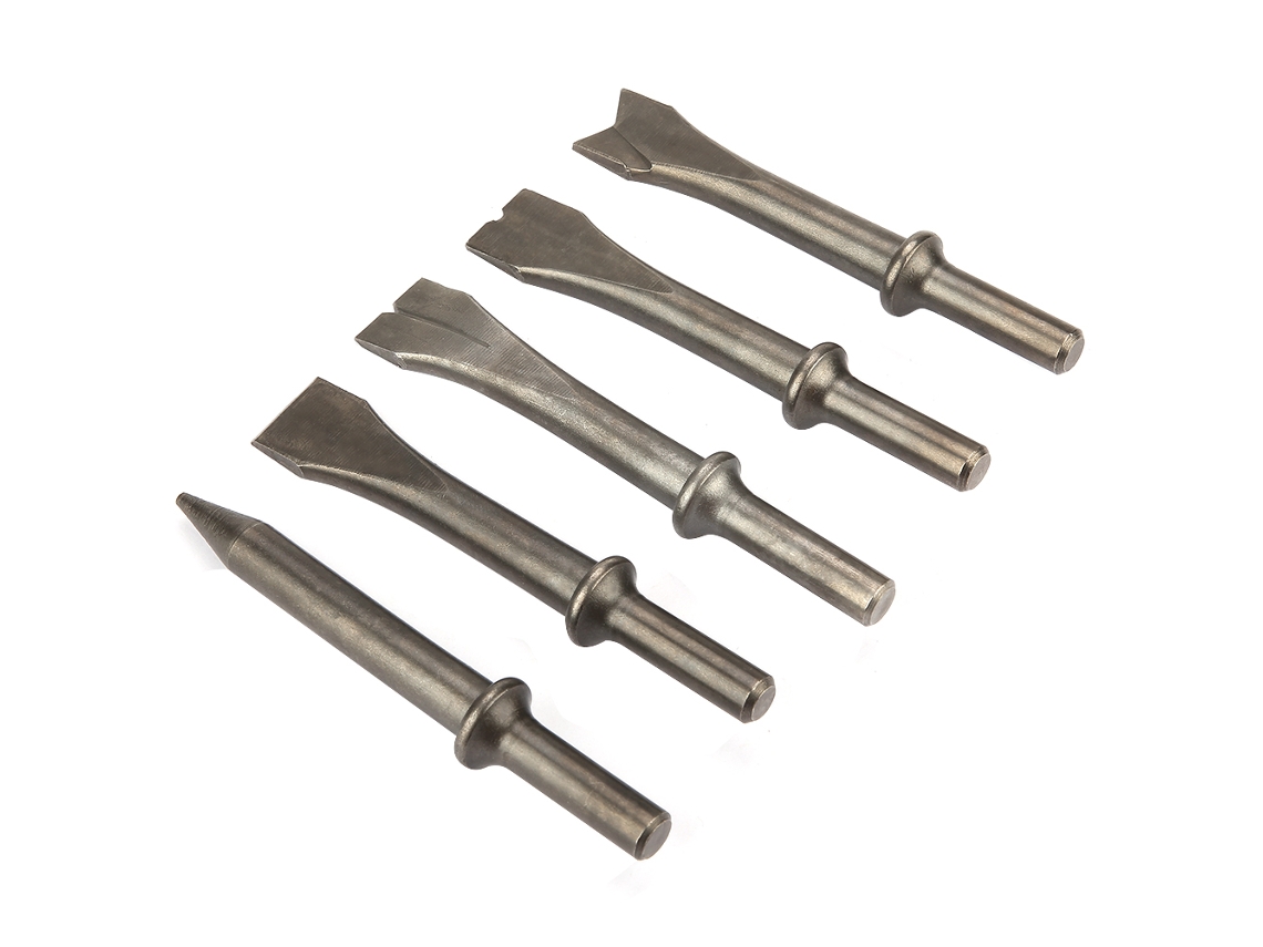 Laxiscreed Conjunto De Talhantes Pneumáticos Para Martelos De Ar 150/190/250 Com 5 Ferramentas