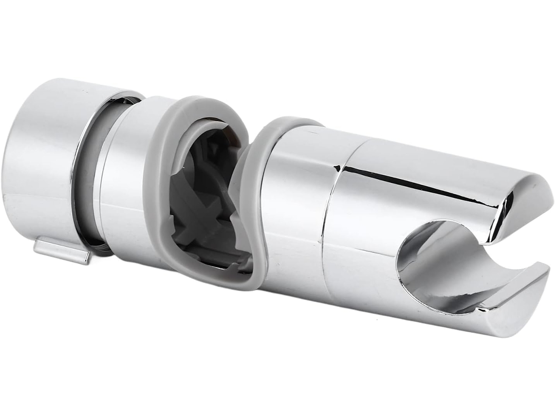 Kit Com 2 Suportes Universais Para Varão De Chuveiro Rotação 360 Graus, Compatíveis Com Varões Redondos De 18a 25mm E